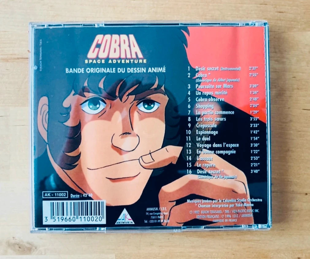 CD Cobra Space Adventure de originele soundtrack van de animatieserie. – photo 3